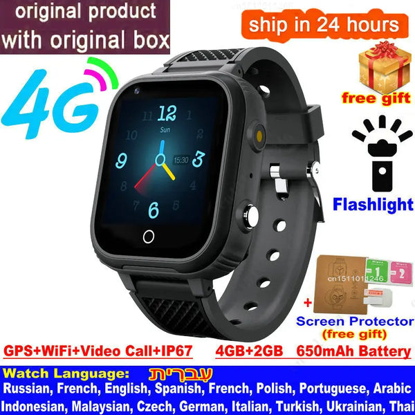 LT21 4G Smart Watch Kids