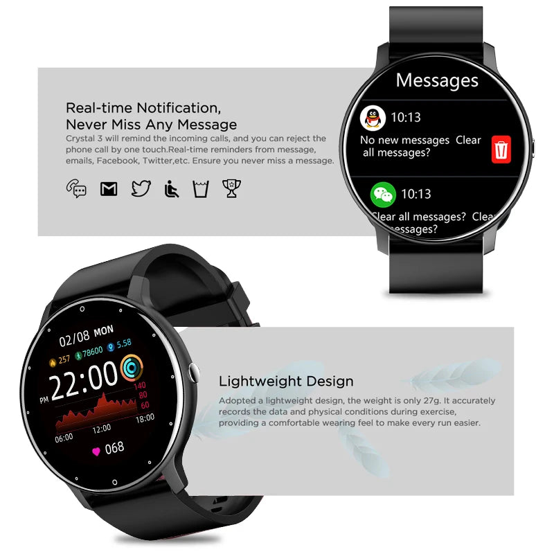 LIGE 2023 New Smart Watch