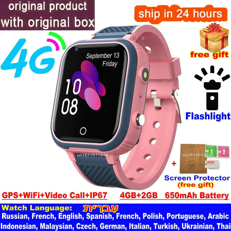 LT21 4G Smart Watch Kids