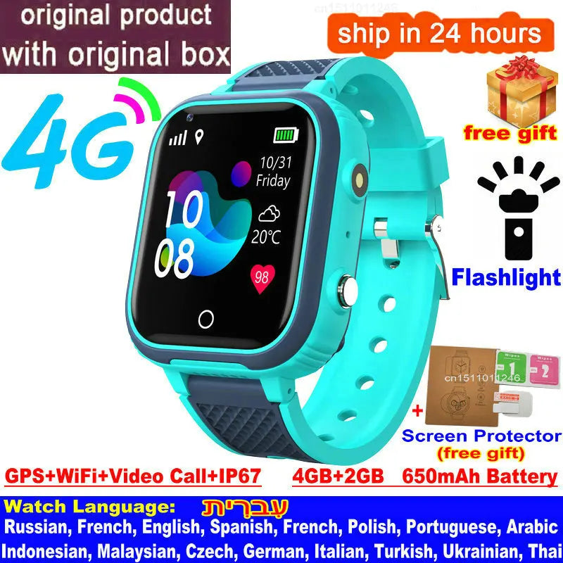 LT21 4G Smart Watch Kids