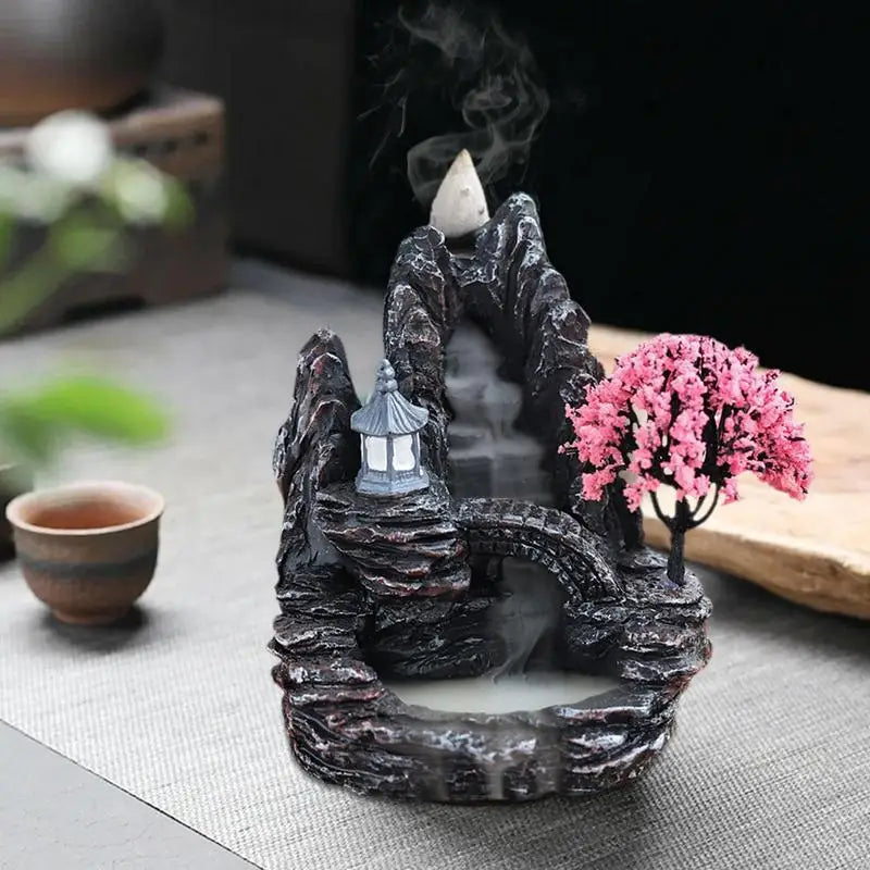 Waterfall Backflow Incense Holder