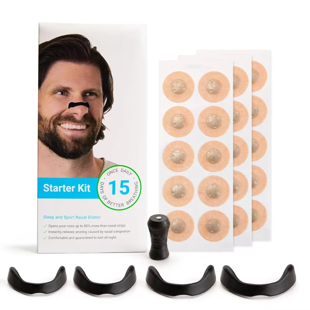 Magnetic Nasal Breathing Nose Dilators Starter Kit