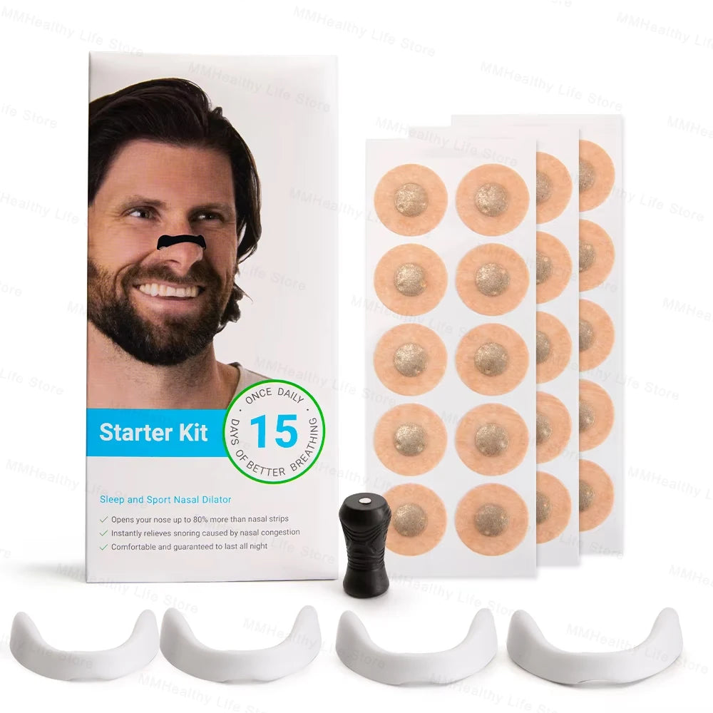 Magnetic Nasal Breathing Nose Dilators Starter Kit