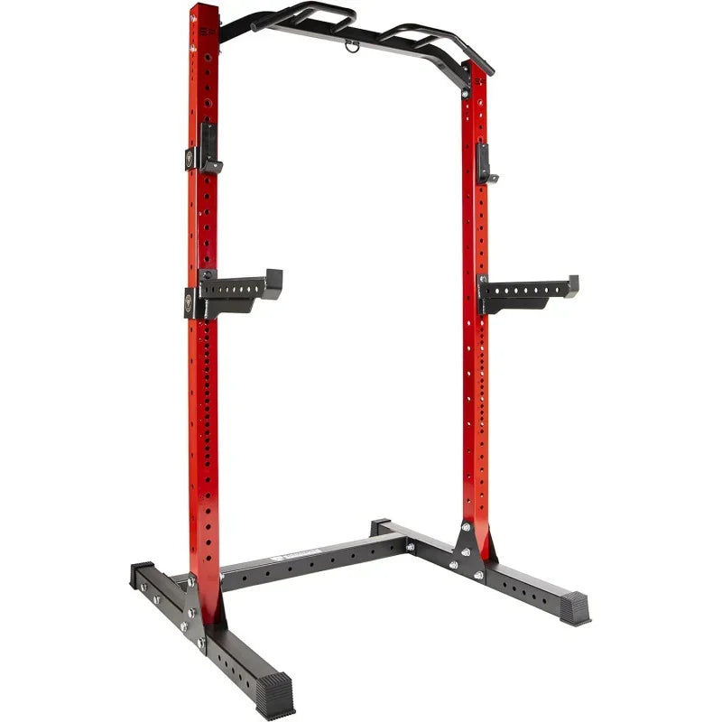 Fitness 1,000 Pound Capacity 3” x 3” Power Cage Power Rack