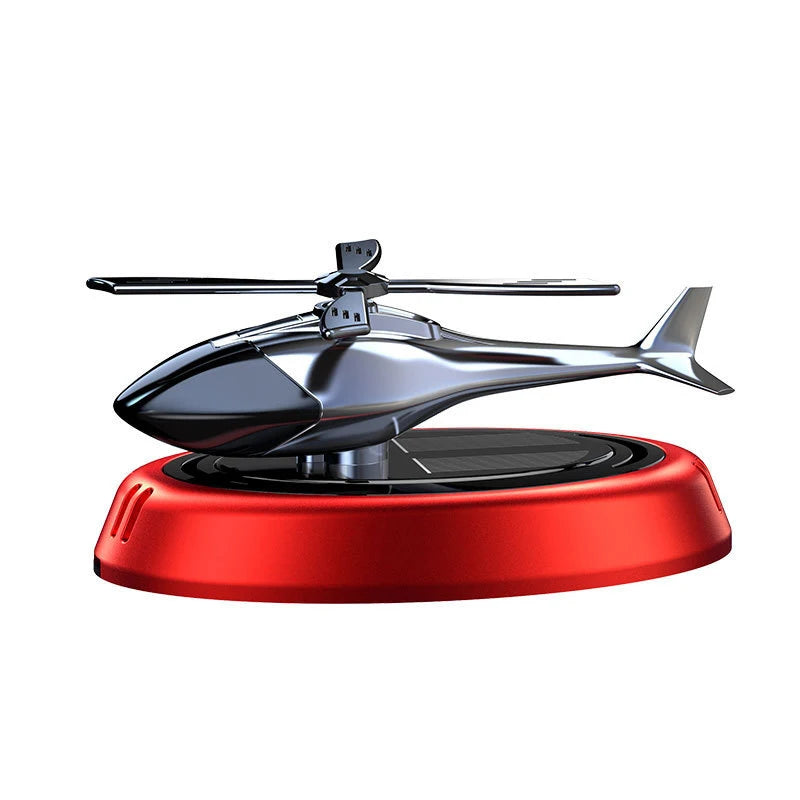 Helicopter Solar Rotating Car Perfume Diffuser