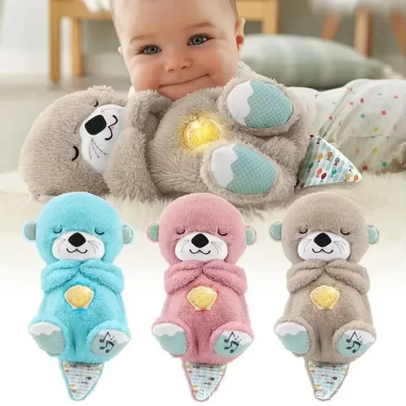 Baby Bear Soothes Otter Plush Toy Doll