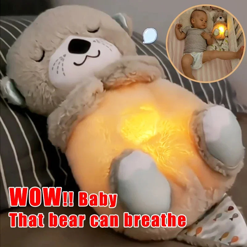 Baby Bear Soothes Otter Plush Toy Doll