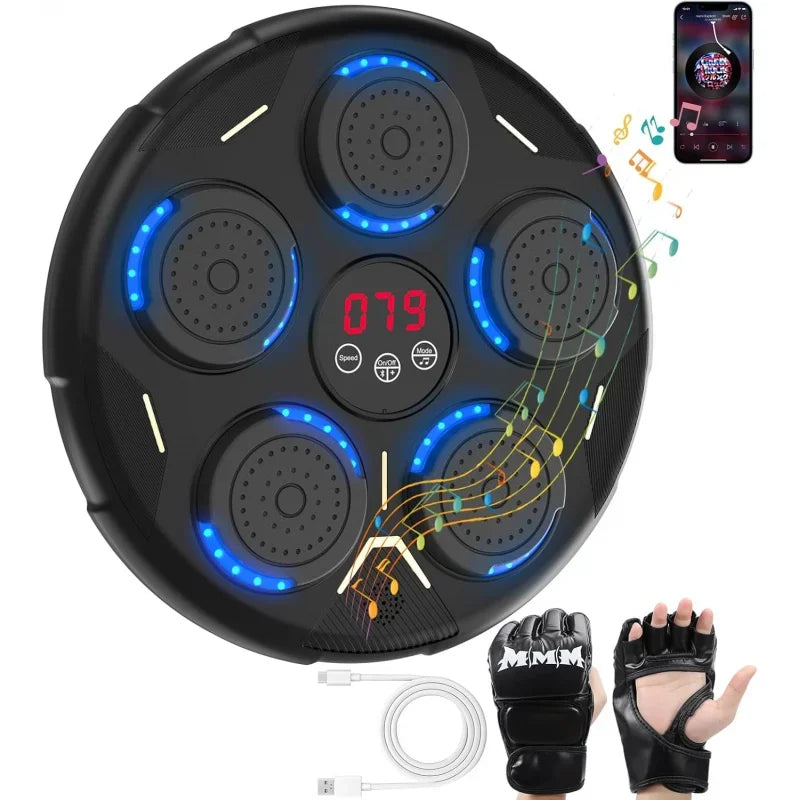 Wall Mounted with Gloves, Smart Bluetooth Equipment,  Workout