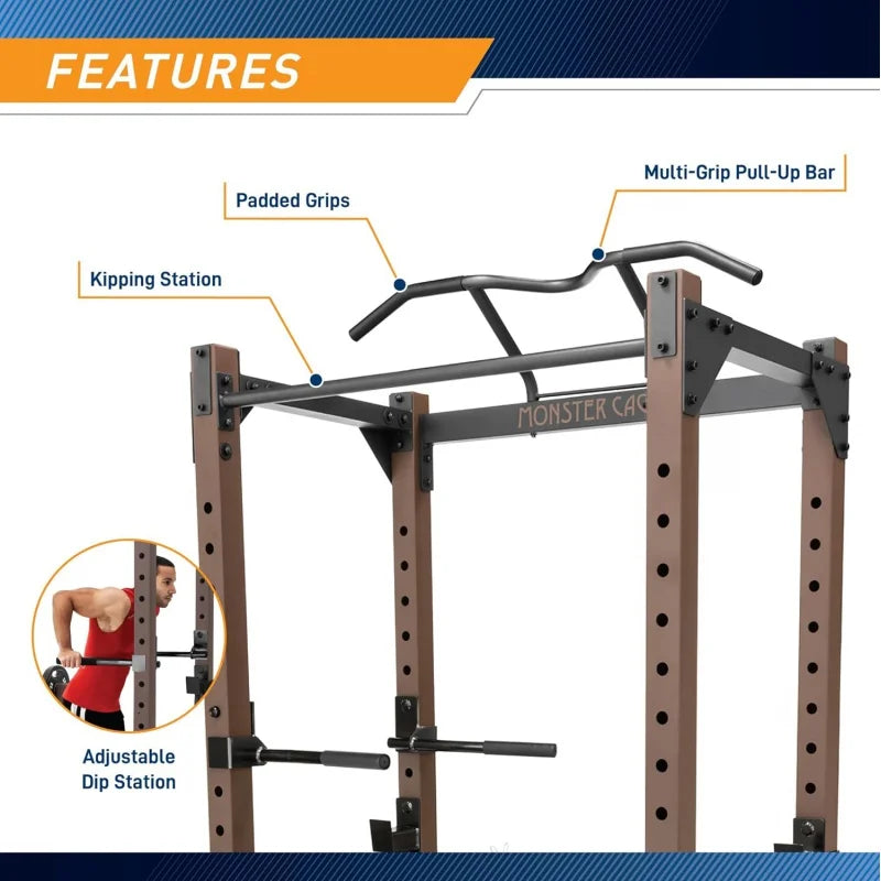 Steelbody Industrial Inspired Heavy Duty Home Gym System