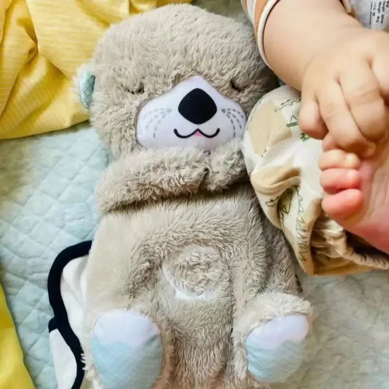 Baby Bear Soothes Otter Plush Toy Doll