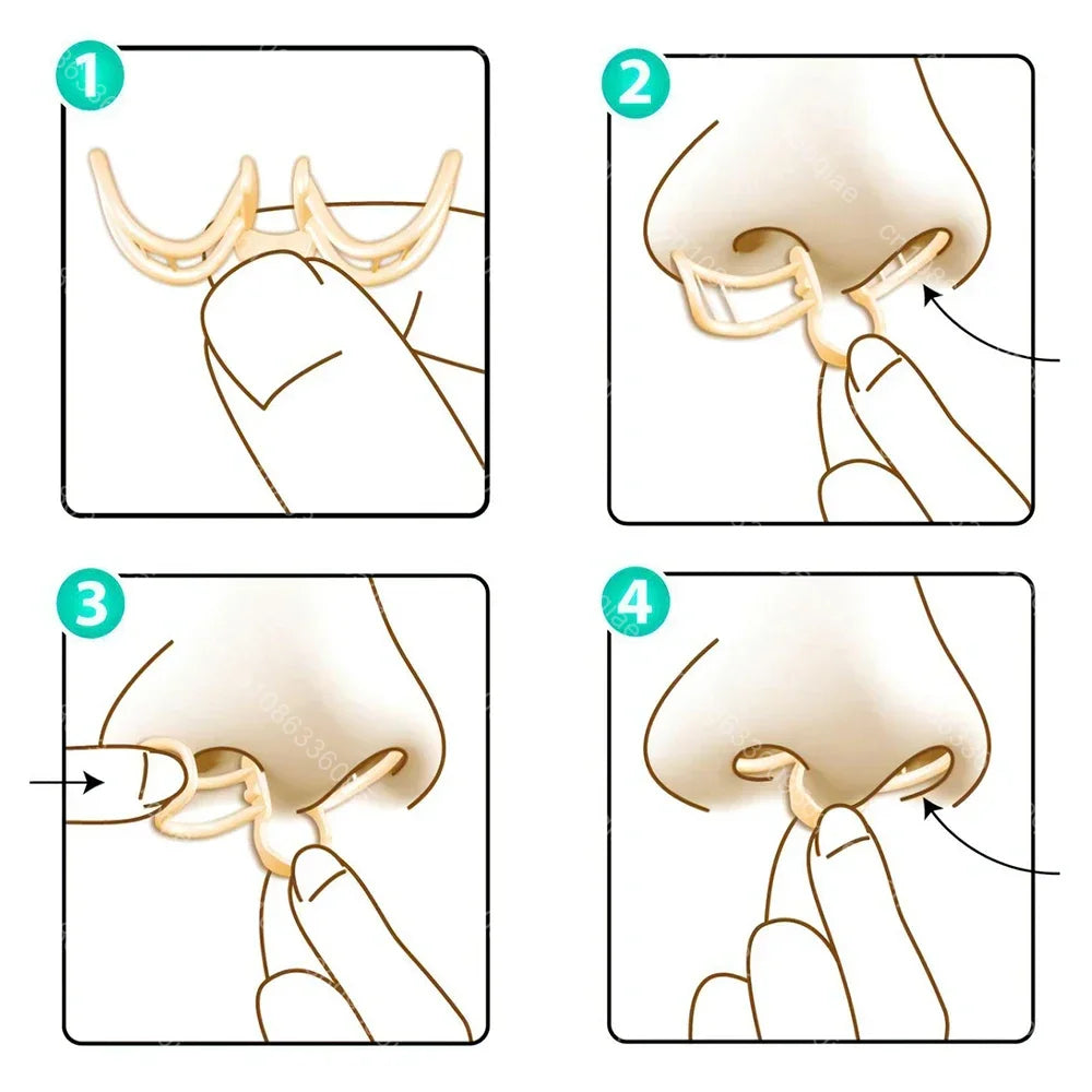 Anti Snoring Devices Silicone Nose Clip