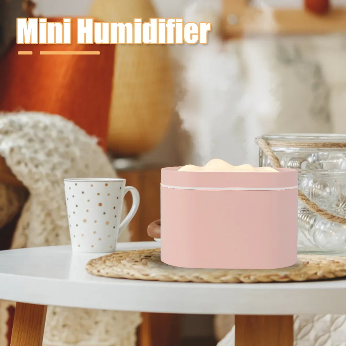 Mini Portable Ultrasonic Air Humidifier