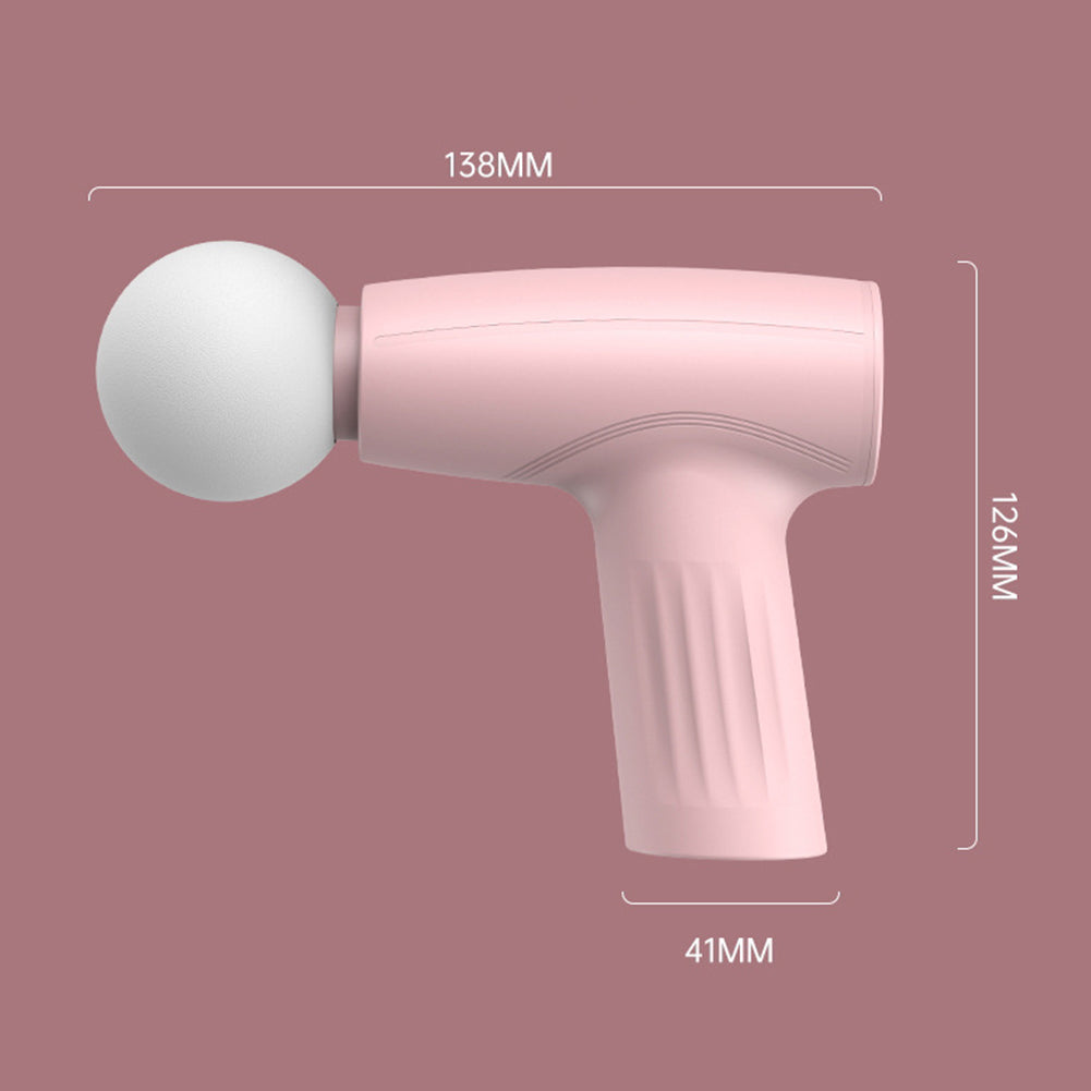Mini Pink Muscle  Massage Gun Deep Tissue Handheld