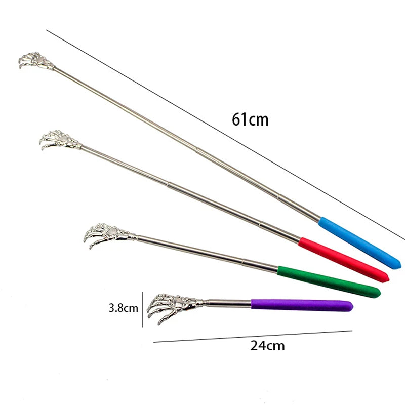 Telescopic Stainless Steel Claw Massage device