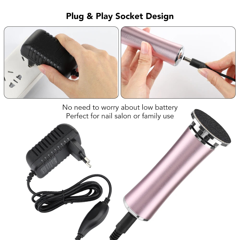 Electric File For Feet Pedicure Machine Dead Skin Remover