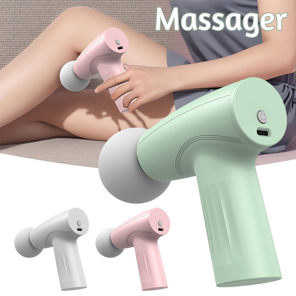 Mini Pink Muscle  Massage Gun Deep Tissue Handheld