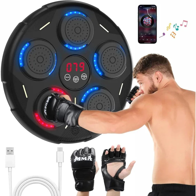 Wall Mounted with Gloves, Smart Bluetooth Equipment,  Workout