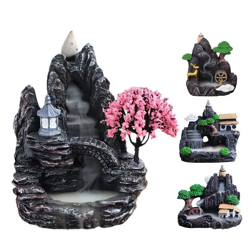 Waterfall Backflow Incense Holder