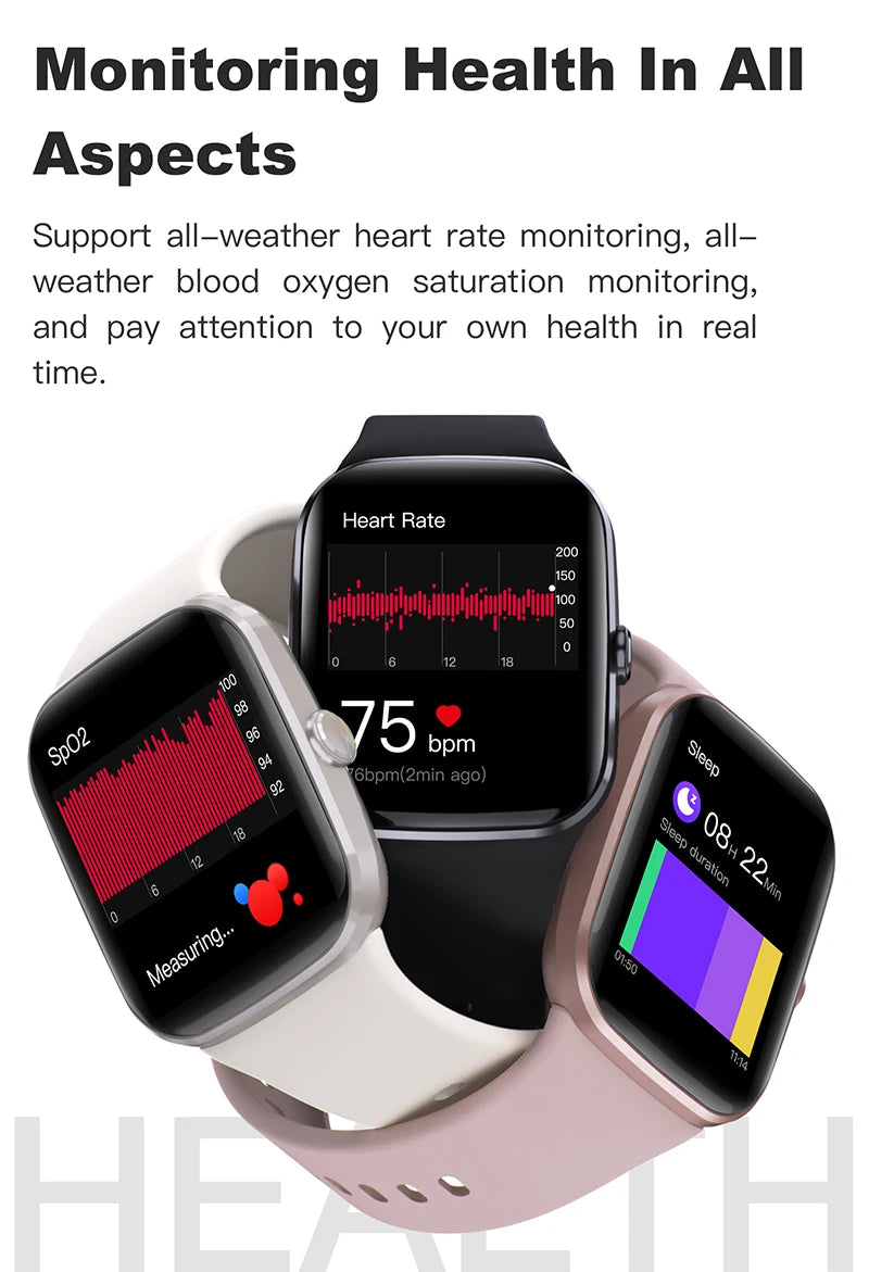 GPS Sports Smartwatch - Bluetooth Call & Fitness Tracker