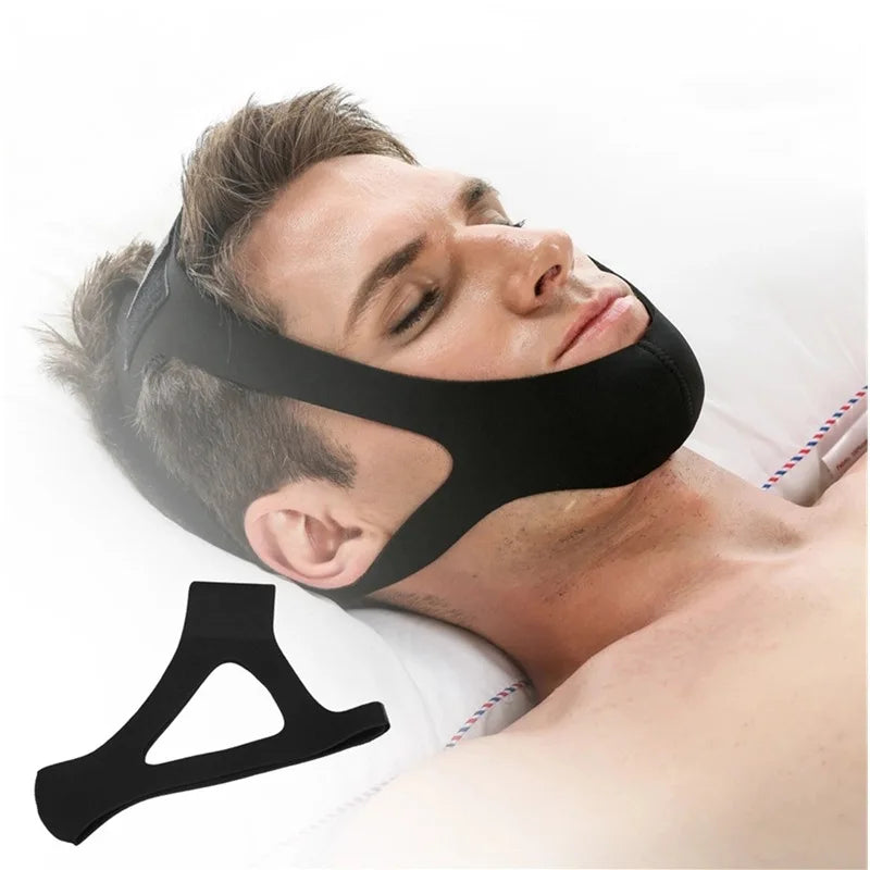 Anti Snoring Belt Triangular Chin Strap Mouth Guard