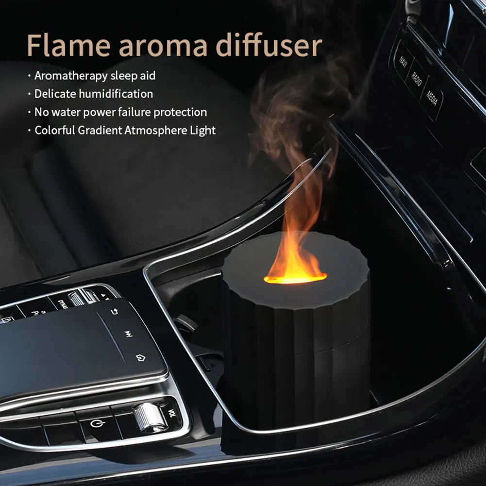 Colorful Flame Car Diffuser