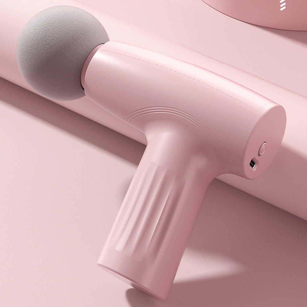 Mini Pink Muscle  Massage Gun Deep Tissue Handheld