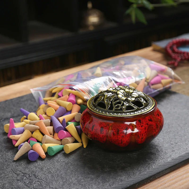 Mixed Cones Incense Aromatherapy Waterfall Sandalwood