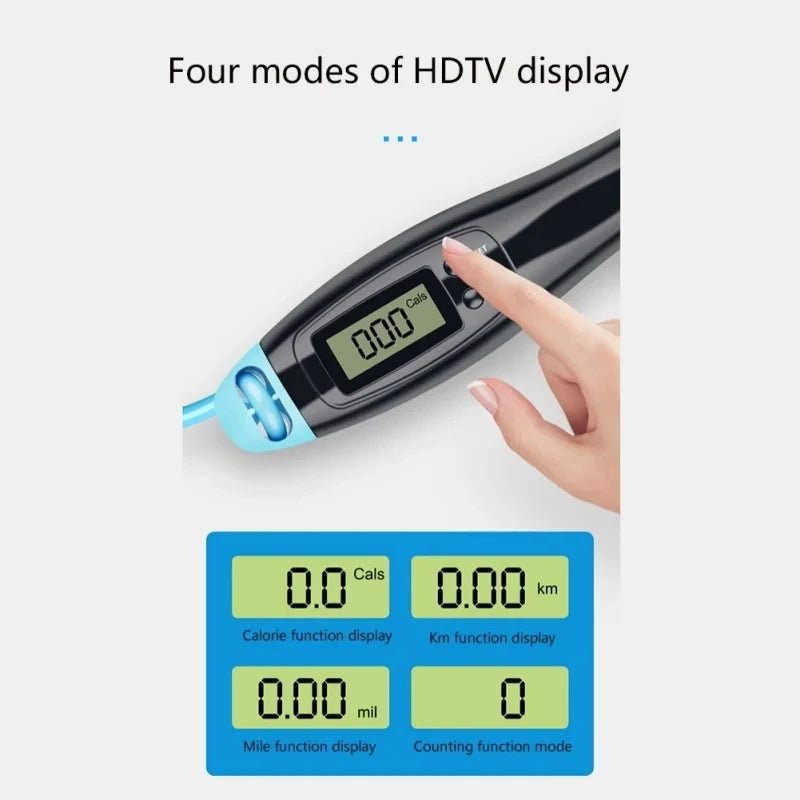 Digital Wireless Calorie Counter Skip Rope Sport