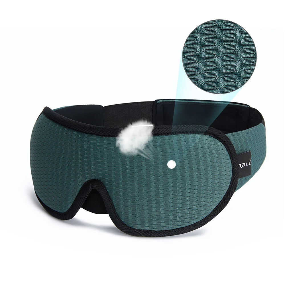 3D Sleeping Mask Block Out Light Soft Padded Sleep Mask For Eyes