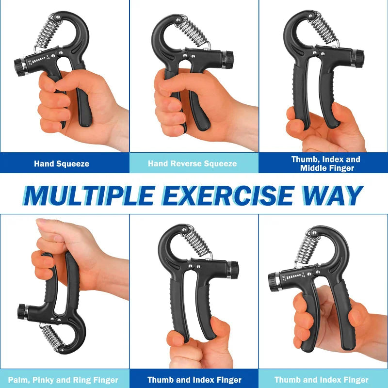 Hand Grip Strengthener Gym Equipment Gripper Forearm Exerciser Grips Exercise Hands And Fingers