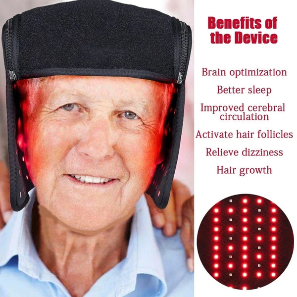 Red Light Therapy Hat For Hair Growth