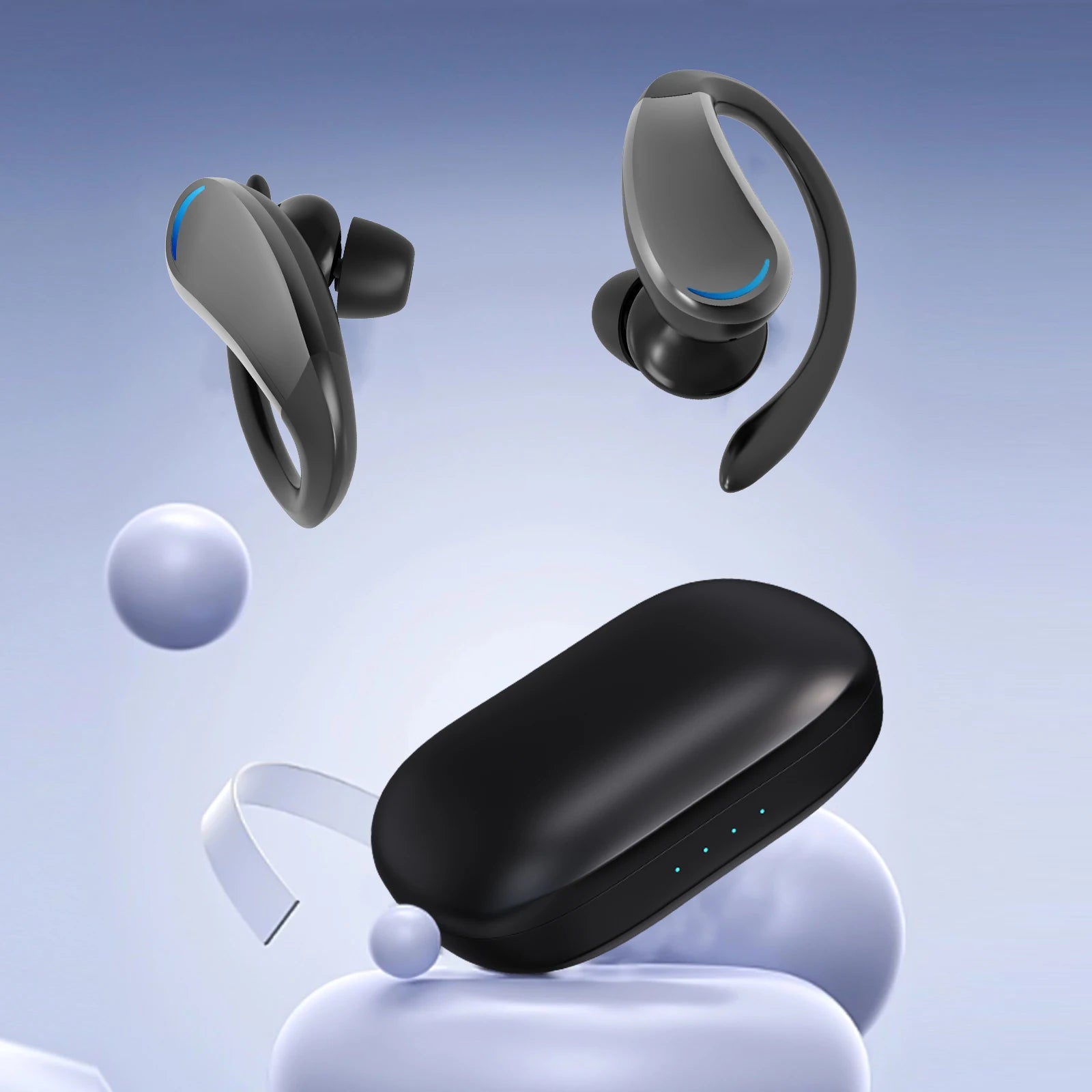 IPX7 Over-ear Oversized Speaker In The Ear