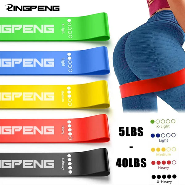 Different Resistance Bands Yoga Band Fitness Exercise