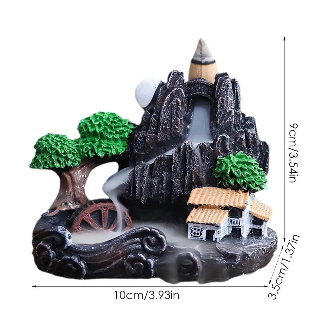 Waterfall Backflow Incense Holder