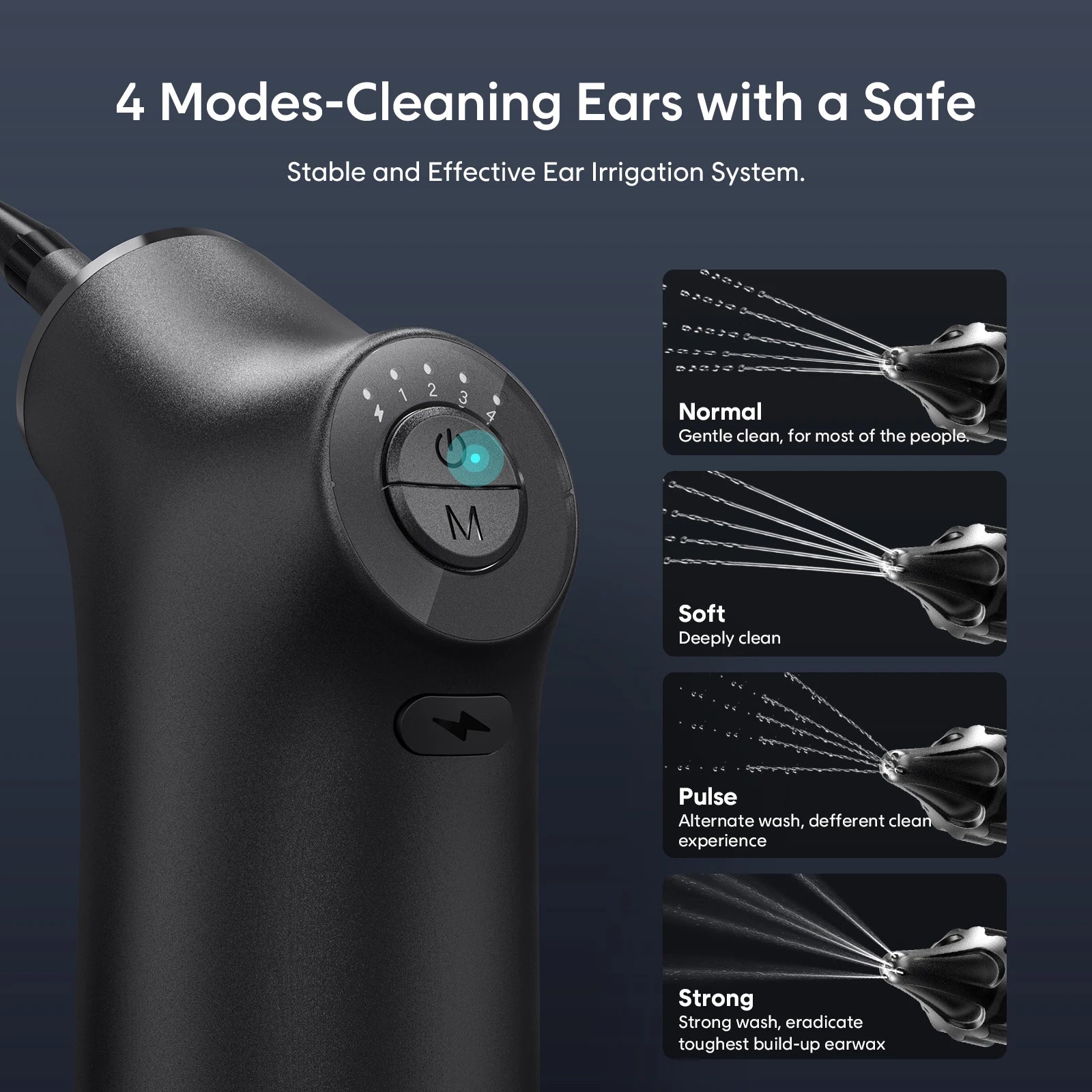 Ear Washer For Adults Child Ear Cleaner