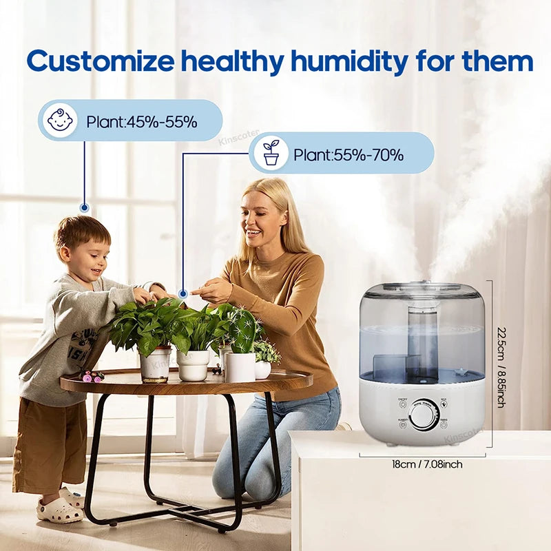 KINSCOTER 3L Air Humidifier Aroma Diffuser