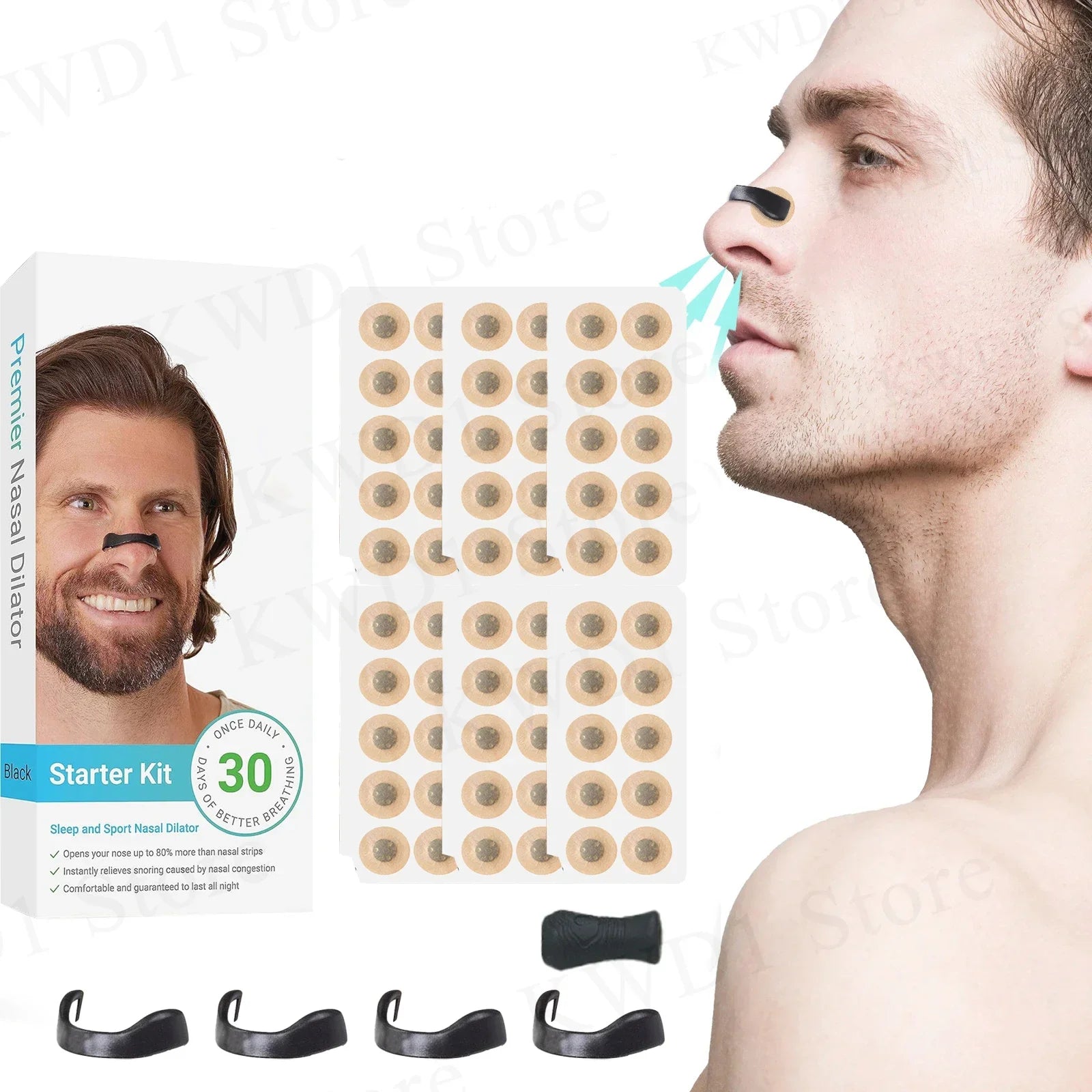 Nasal Breathing Dilators Starter Kit