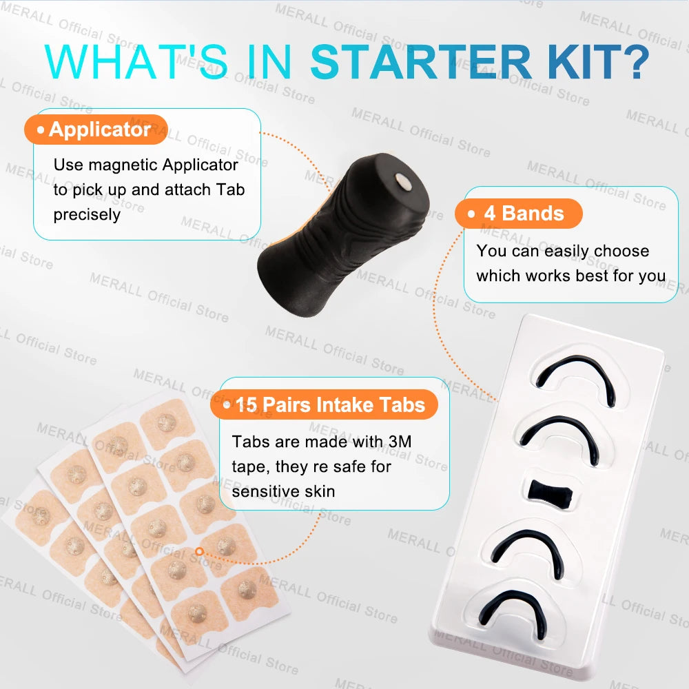 Magnetic Nasal Breathing Nose Dilators Starter Kit