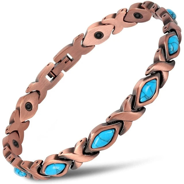 Jewelry Pure Copper Magnetic Pain Relief Bracelet For Men