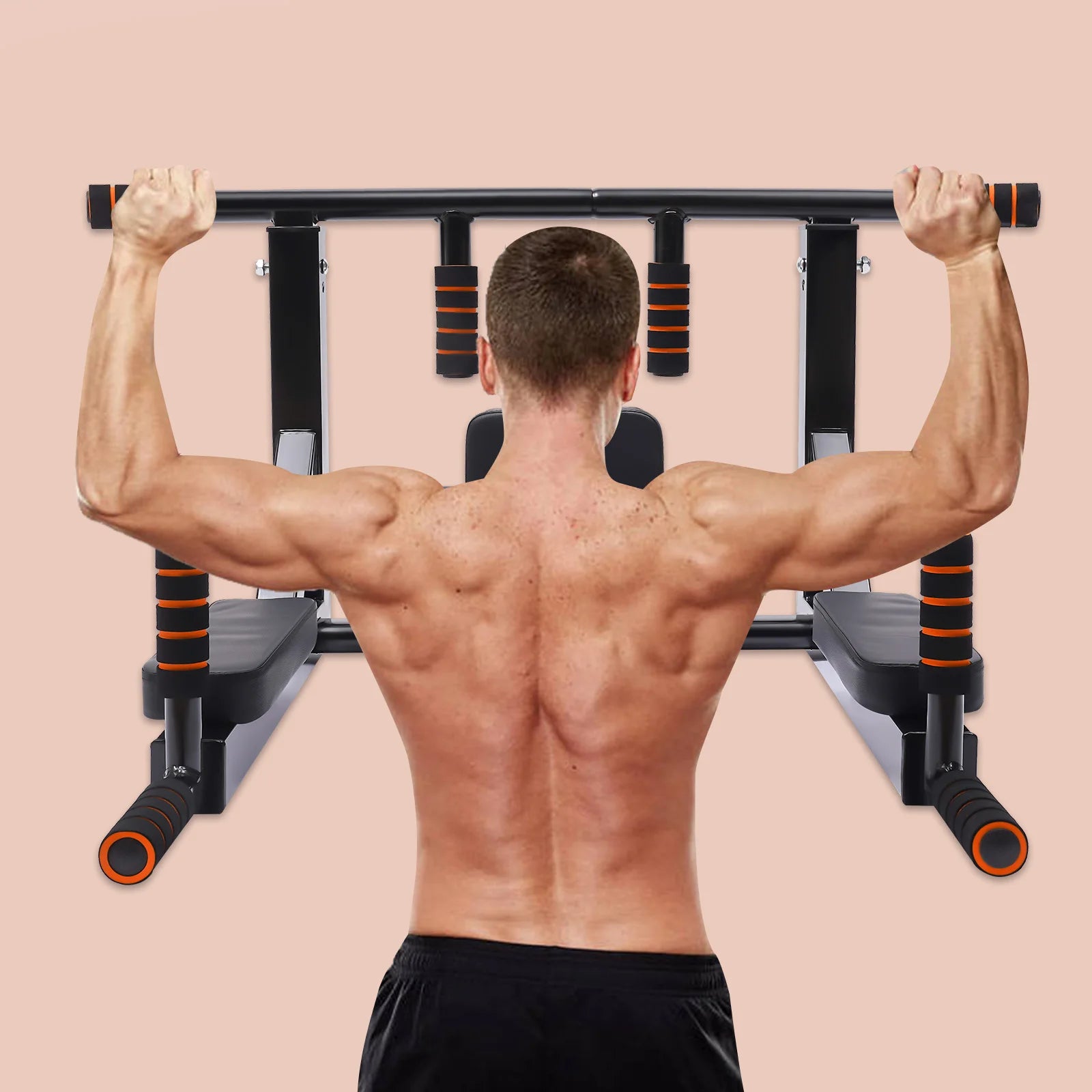 Wall Mounted Pull Up Bar Chin Up bar